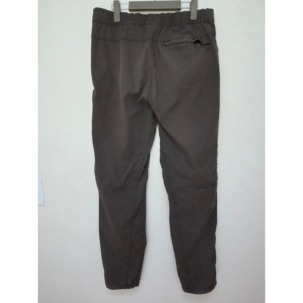 HM Slim Fit Joggers Mens Medium Dark Gray Articulated Knee Bungee Hem